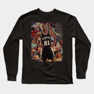 Dominique Wilkins - San Antonio Spurs '1997' Long Sleeve T-Shirt